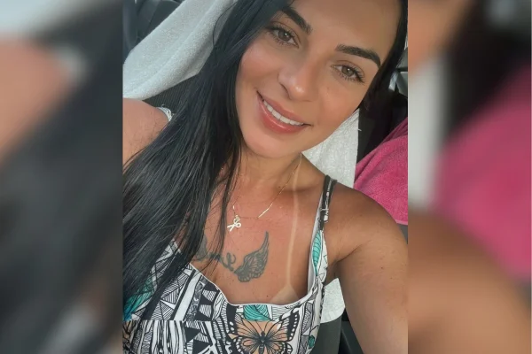 Imagem colorida de Larissa Fonseca, morta a tiros. Metrópoles