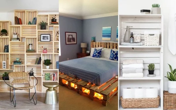Pallets na decoração