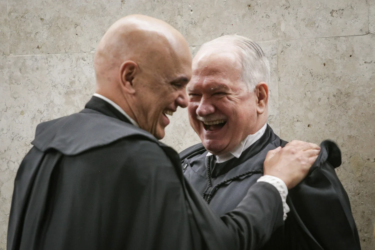 Ministros Alexandre de Moraes e Edson Fachin Ministros Alexandre de Moraes e Edson Fachin