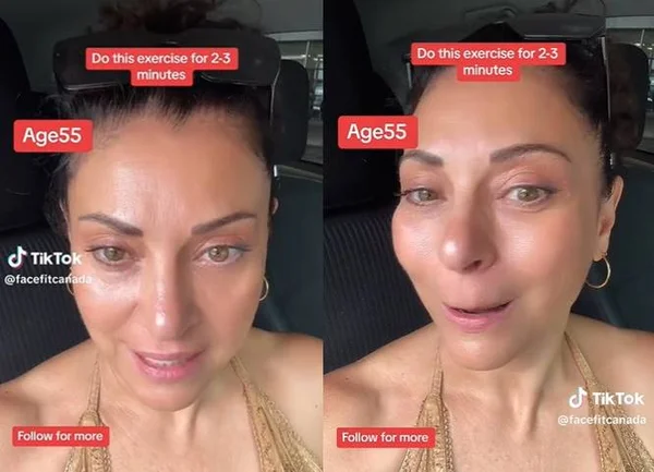 yoga facial - Metrópoles