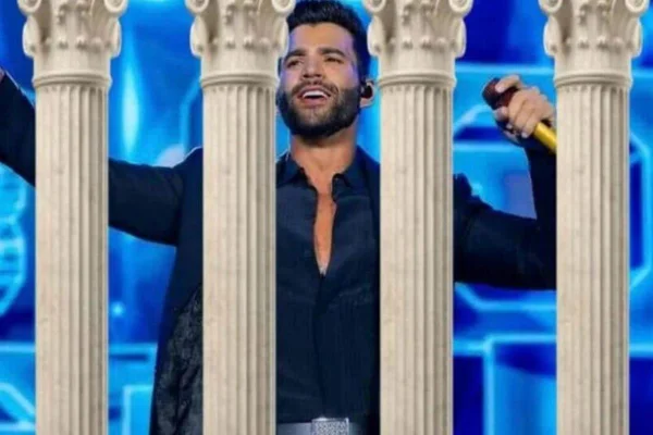 Foto colorida de meme de Gusttavo Lima - Metrópoles
