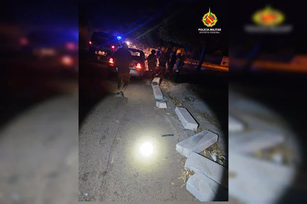 Atropelamento Núcleo Rural Taquara