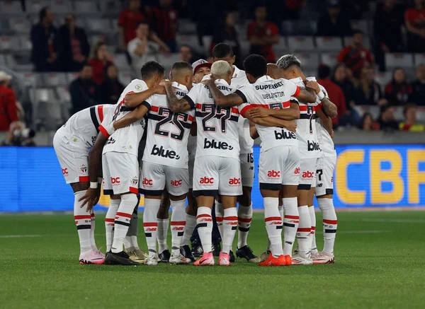 Imagem colorida do elenco do São Paulo- Metrópoles