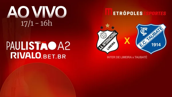 Paulistão A2 2026: veja como foi jogo entre Inter de Limeira x Taubaté