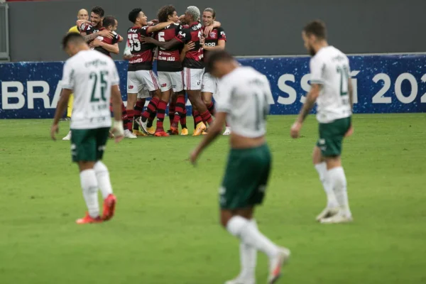 Teve treta! Veja os bastidores da vitória do Flamengo sobre o Palmeiras em Brasília