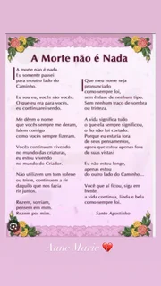 Postagem de Schynaider Moura após a morte da filha Anne-Marie