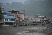 Enxurrada no Nepal Enxurrada no Nepal