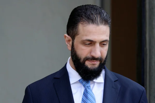 Ahmed al-Shara, presidente interino da Síria