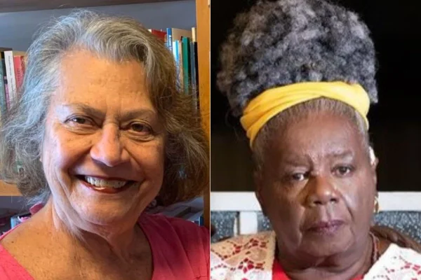 As escritoras Ana Maria Machado e Conceição Evaristo