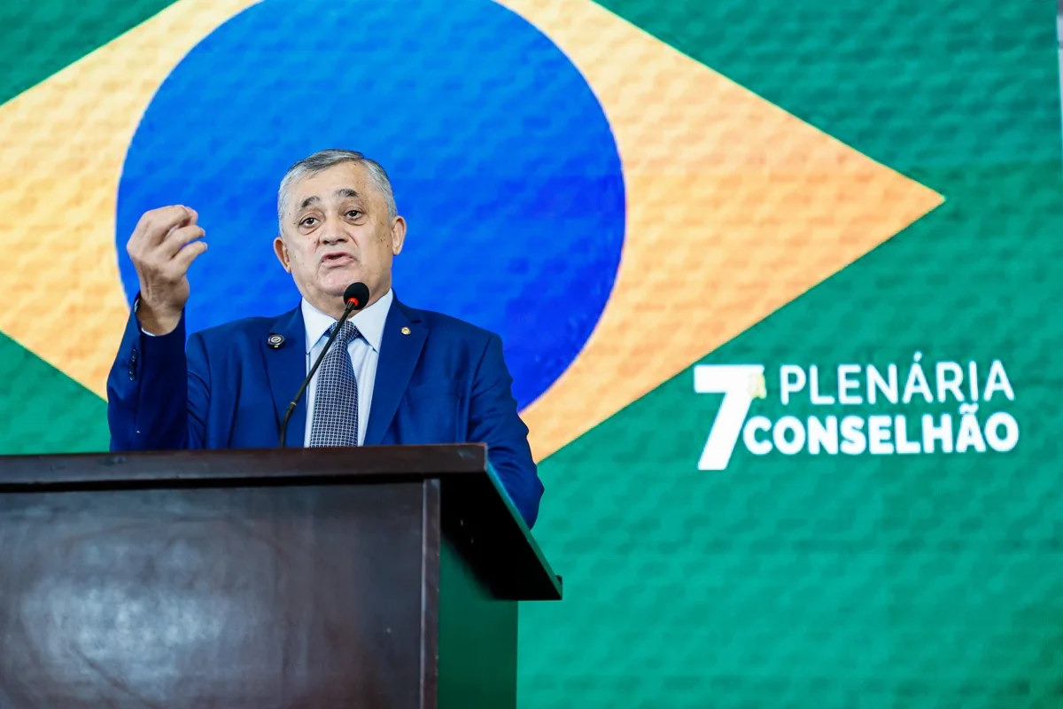 Ministro José Guimarães na 7ª reunião do Conselhão