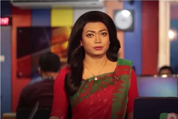 Tashnuva Shishir é a primeira âncora trans de Bangladesh