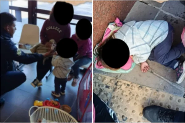 Imagem colorida, Recorde de frio no RS: crianças e jovem são resgatadas após abandono - Metrópoles