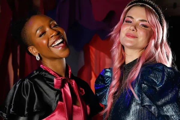 Marcela McGowan e Karol Conka