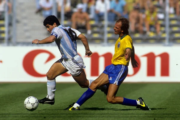 Maradona e Alemão