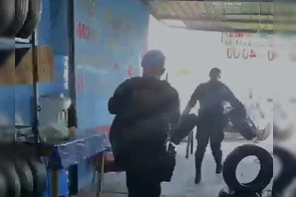 “Pneu barato”: PM prende suspeito de furtar rodas e para revender