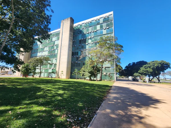 O bloco "P" do Ministério da Fazenda em Brasília