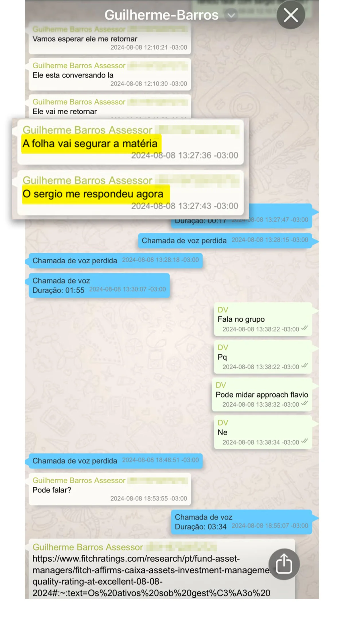 Daniel Vorcaro pagou R$ 1 milhão para “adiar” e “amenizar” matéria na Folha de S.Paulo - imagem 3 Daniel Vorcaro pagou R$ 1 milhão para “adiar” e “amenizar” matéria na Folha de S.Paulo - imagem 3
