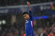 Estêvão marcou o primeiro gol na Champions League Estêvão marcou o primeiro gol na Champions League