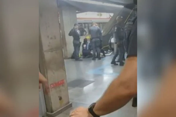 Homem baleado na estação de metrô Vila Matilde - Metrópoles