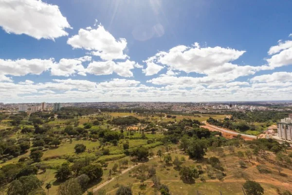 Foto de construçao do residencial Mansões Paradiso