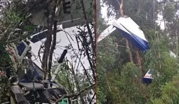 Avião que saiu de Santa Catarina cai no Paraná e piloto morre