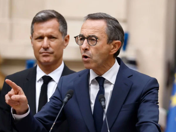 Foto colorida de Bruno Retailleau, novo ministro do Interior da França - Metrópoles