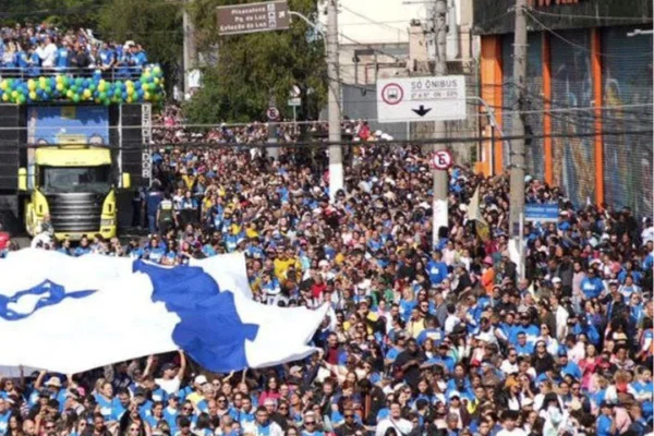 Empresa que coleta direitos autorais alega que a Igreja Renascer em Cristo usou músicas sem autorização na Marcha para Jesus - Metrópoles