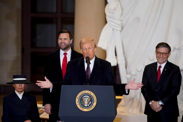 Imagem colorida de trump