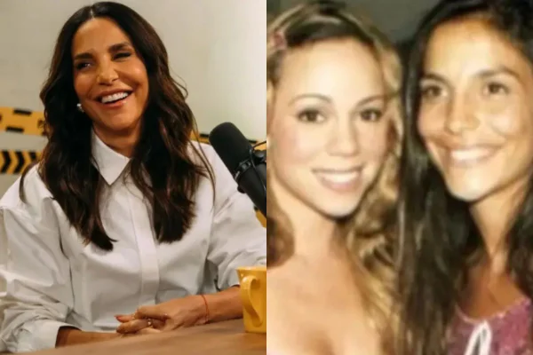 Foto colorida de Ivete Sangalo e Mariah Carey - Metrópoles