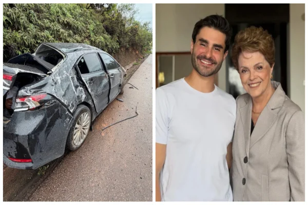 Dilma Carro onde acidente Pedro