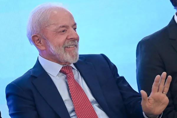 O presidente Luiz Inácio Lula da Silva