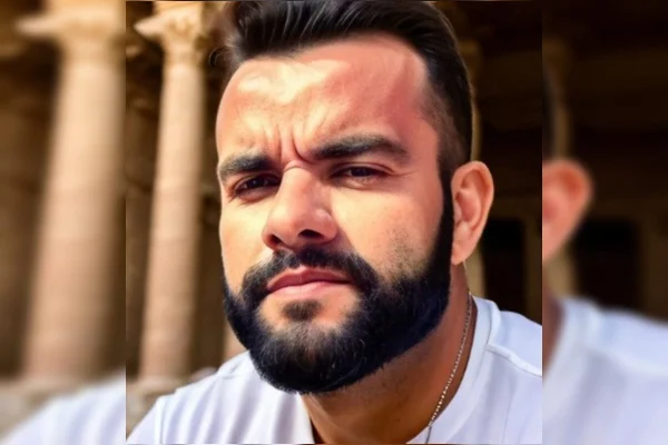 Imagem de homem com barba