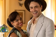 Jeniffer Nascimento e Sergio Guizé