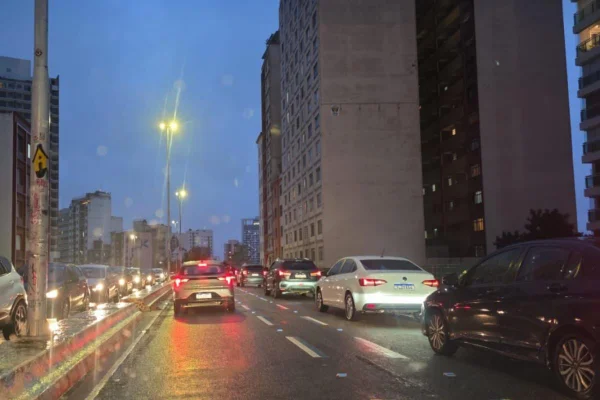 Congestionamento no trânsito de São Paulo. Recorde - Metrópoles