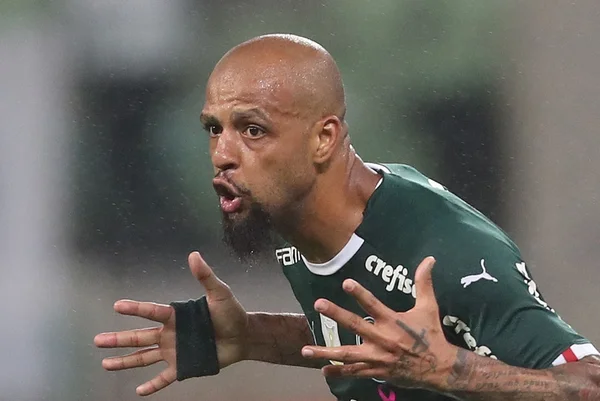 Felipe Melo dedica gol feito aos 54 do 2º tempo a Bolsonaro
