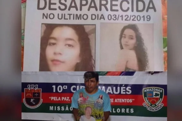 Jovem desaparecida é encontrada com namorado homicida