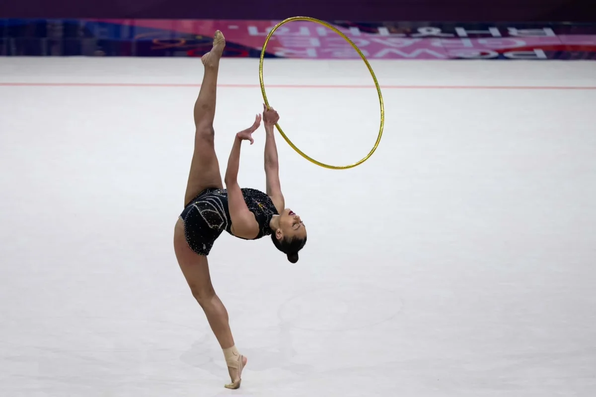 Babi Domingos sonha com final na Ginástica Rítmica: “Estou pronta” - imagem 2 Babi Domingos sonha com final na Ginástica Rítmica: “Estou pronta” - imagem 2