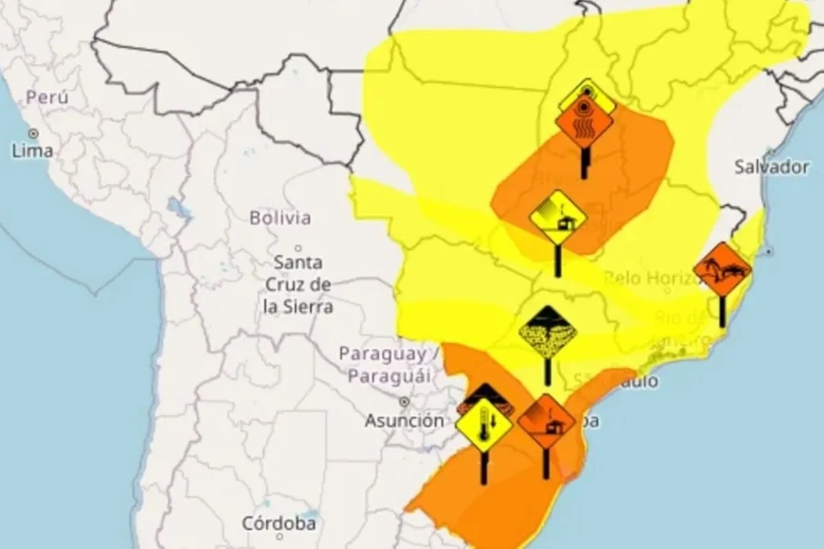Ciclone-bomba e vendaval: veja alertas do Inmet para os próximos dias