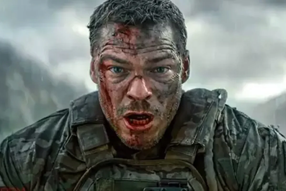 Cena de Máquina de Guerra, filme mais visto da Netflix em 2026 Cena de Máquina de Guerra, filme mais visto da Netflix em 2026
