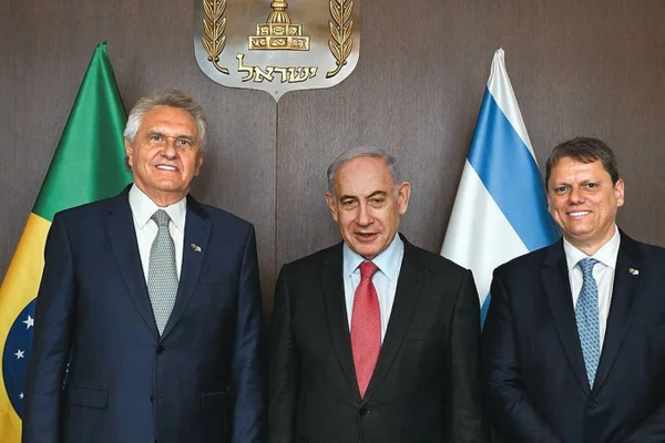 Caiado, Benjamin e Tarcisio