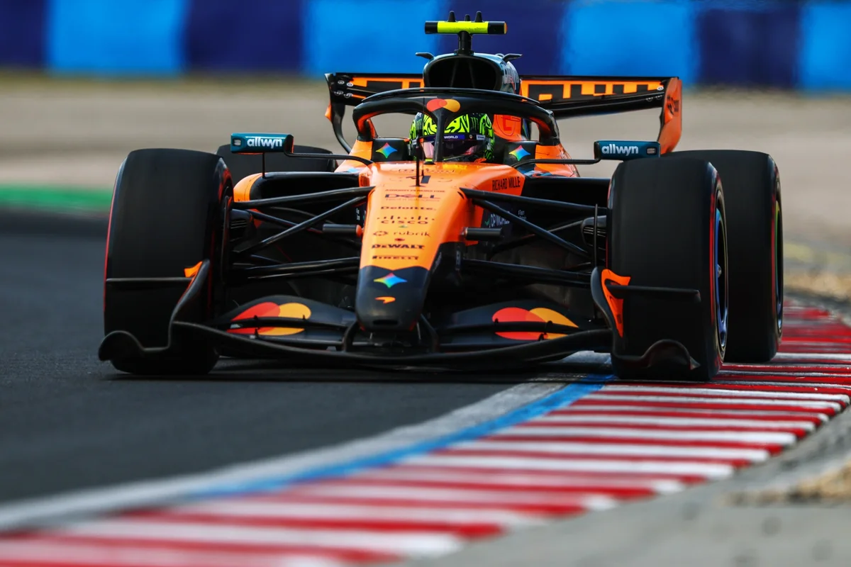 F1: Norris conquista a pole no GP da Hungria; Bortoleto larga em 14º