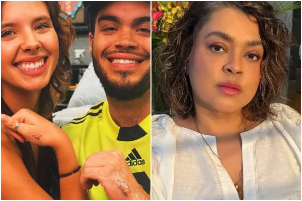 Francisco Gil e Flor Gil fazem tatuagem em homenagem a Preta Gil