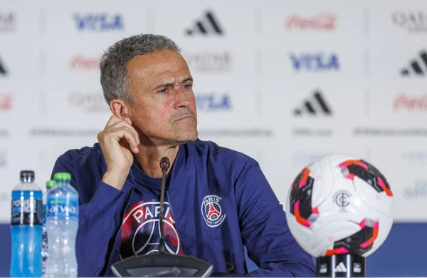 Luis Enrique, treinador do PSG