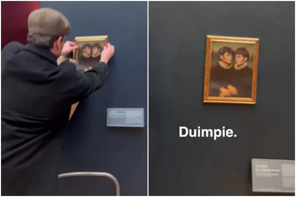 Tiktokers burlam segurança do Louvre e fazem pegadinha no museu. Vídeo