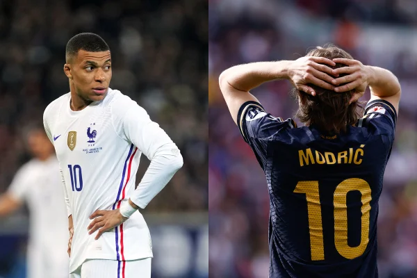 Mbappé e Modric - Metrópoles