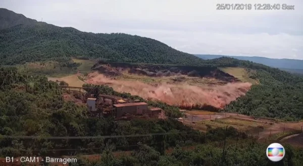 Novo vídeo mostra momento exato do estouro da barragem de Brumadinho