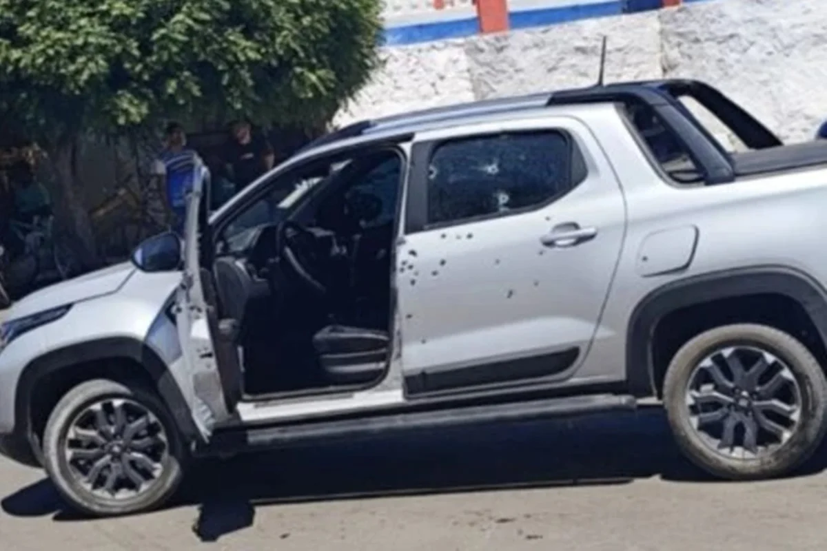 carro alvejado bahia