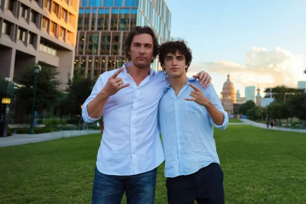 Matthew McConaughey e o primogênito, Levi