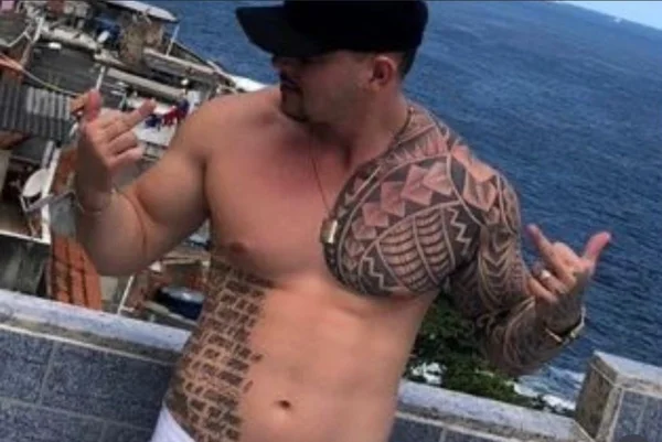 Foto colorida de Breno Araújo Xavier, conhecido como Blindado - Metrópoles