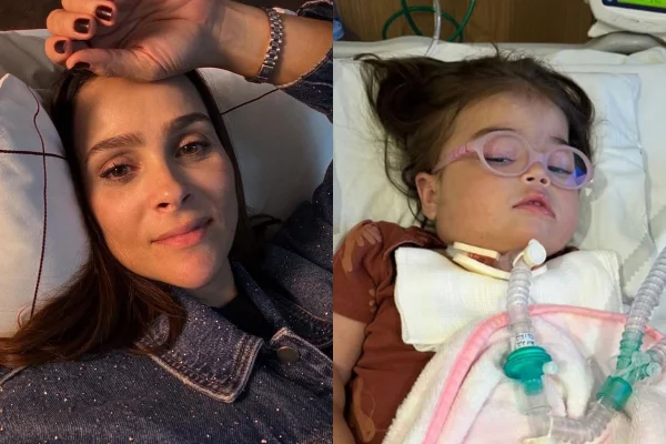 Esposa de Juliano Cazarré revela que filha adoeceu e pede orações